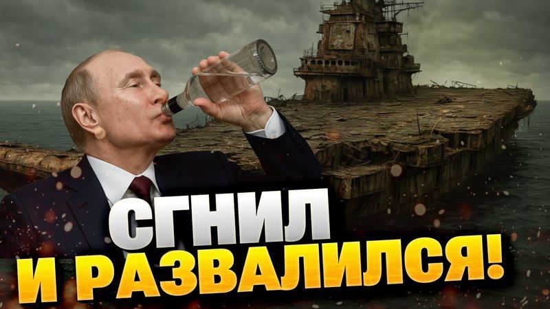 Флот Путина в руинах: «Кузю» разрежут на металл — 8 лет ремонта впустую