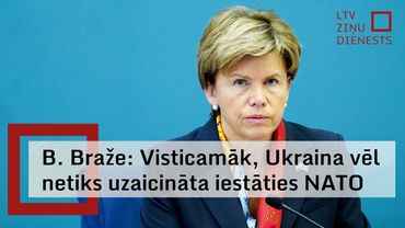 Ārlietu ministre: Ukrainas atbalsta fokuss nedrīkst mazināties vai novirzīties