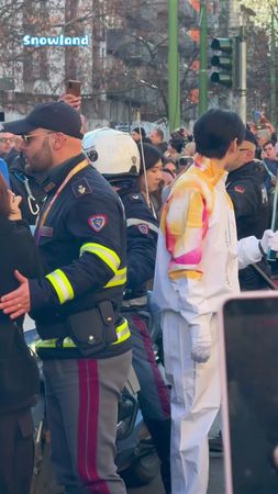 sunghoon torchbearer milano winter olympic 2026 #enhypen #sunghoon