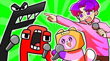 FNF SLICED But ALPHABET LORE & LANKYBOX SING IT! (CRAZY FNF MOD AND MORE!)