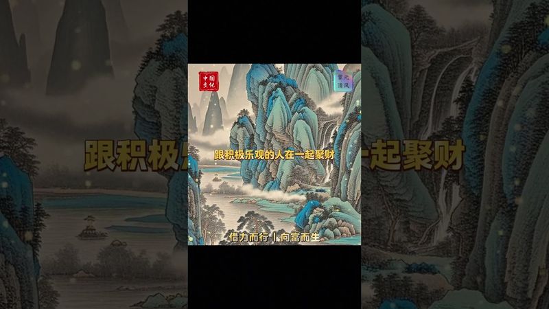 《借力旺财》记得！物以类聚，人以群分！接了！转发！功德无量！#正能量 #国学文化 #道家文化 #民间文化 #佛教文化 #传统文化 #人生感悟 #转运 #发财 #物以类聚 #聚财 #人间清醒