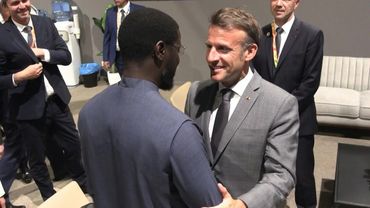 French President Macron meets with Senegalese counterpart Faye in Seville | AFP