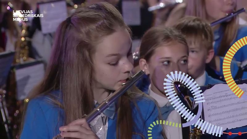 CAUR SIDRABA BIRZI GĀJU | Pūtēju orķestru koncerts "Tā radās skaņa..."