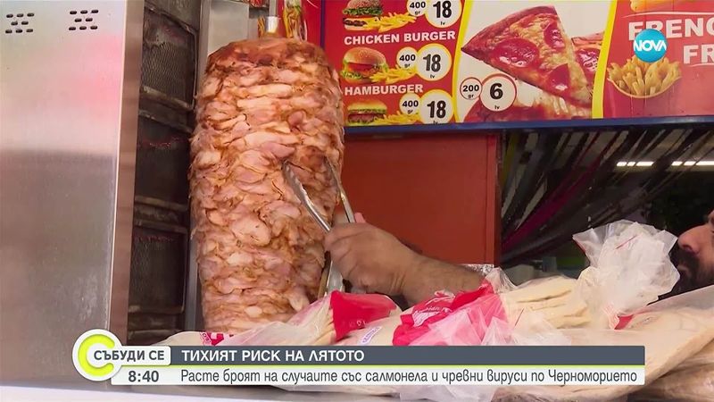 Ръст на случаите на салмонела и чревни инфекции по морето