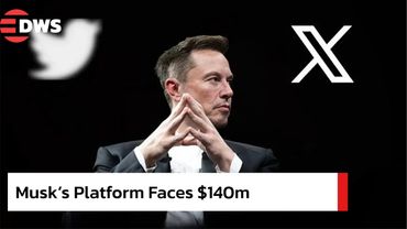 Elon Musk’s X Fined $140 Million Under EU Transparency Rules | DWS News | AI1F