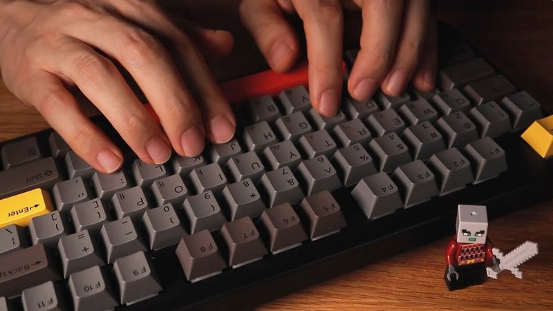 ASMR | Not AI. Just Real Satisfying Keyboard Typing for Sleep & Study ⌨️