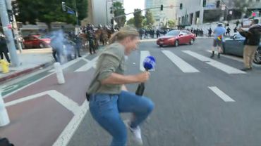 Australian journalist shot by rubber bullet during LA protests | AFP