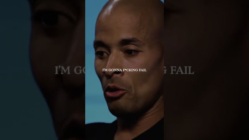 I am gonna fail and I will succeed - David Goggins