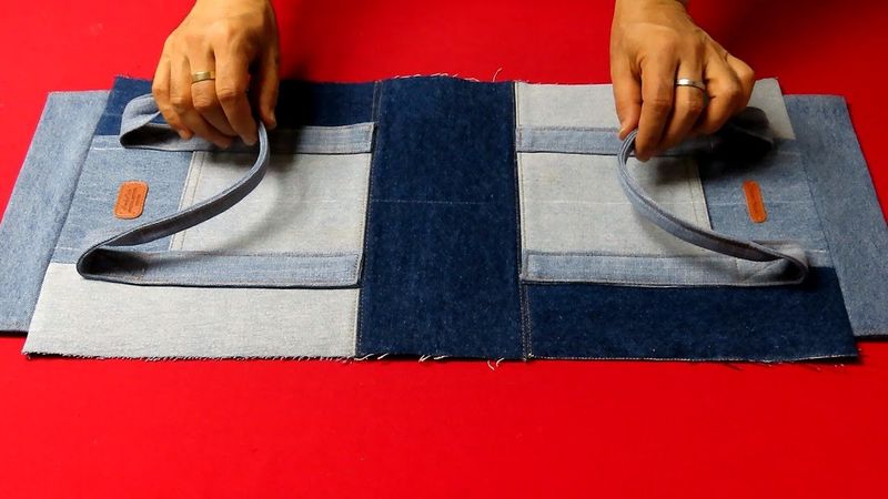 DIY "안입는 청바지" 절대 버리지 마세요! "명품백" 이 될 수 있어요!/Don't throw away old jeans. It can be a "luxury bag"