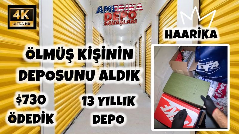 ÖLMÜŞ KİŞİNİN DEPOSUNU ALDIK