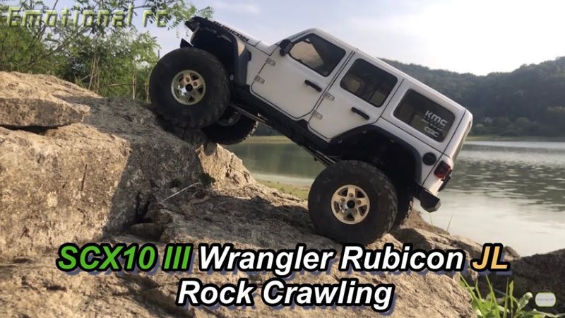 Axial SCX10 III Jeep Wrangler Rubicon JL Rock crawling 4X4 Rc car
