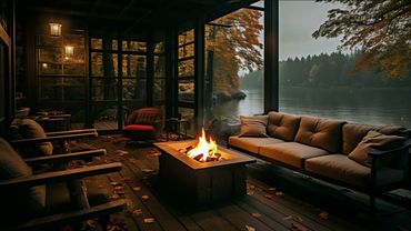 Peaceful Campfire Ambience for Mind & Body, Campfire Sounds to Relax, Study or Sleep