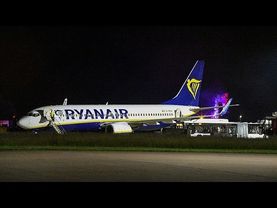 Violent turbulence hits Ryanair flight in Germany, forcing an emergency landing and injuring 9