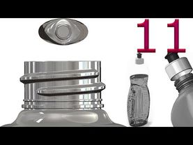 11-Project 55| Detergent Bottle 1|SolidWorks Tutorial: add bottle thread - SP400-L5