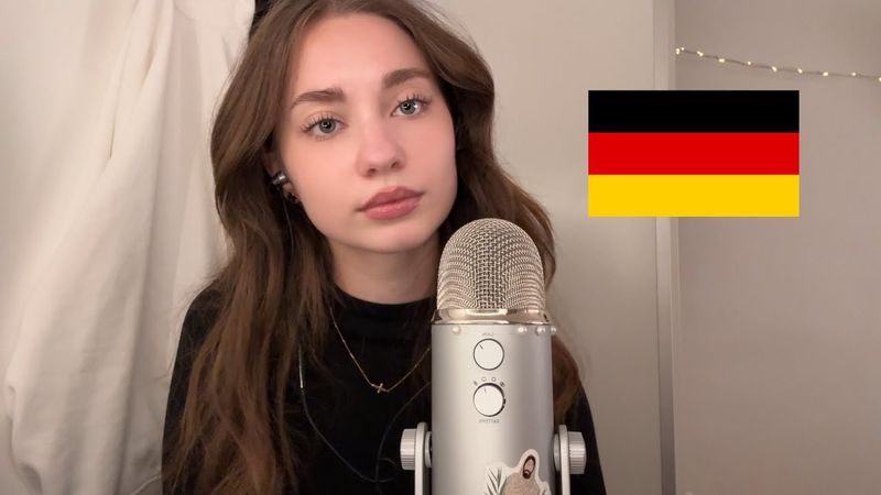 ASMR in German 🇩🇪 | Show & Tell