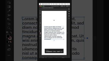 Switch Text Alignment in Seconds in Adobe Illustrator