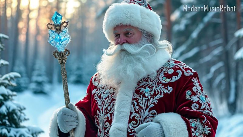 «Дед Мороз мчит на мотоцикле» - Танцевальная новогодняя песня для новогодних дискотек