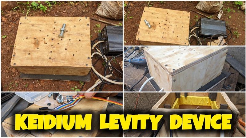KEIDIUM LEVITY DEVICE: Should We Do Another Experiment?