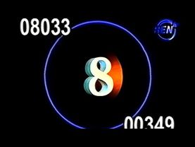 Ren-TV - Обратный отсчёт и заставка "Ren-TV представляет" (2003) (VHS, 50fps)