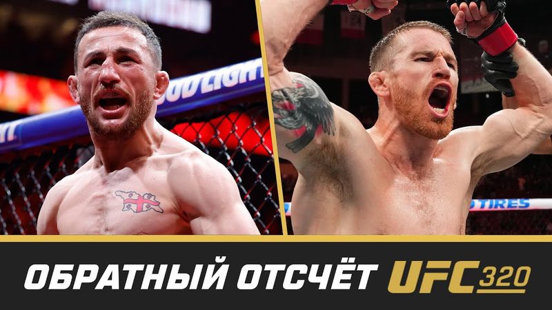 UFC 320 Обратный отсчет - Двалишвили vs Сэндхаген