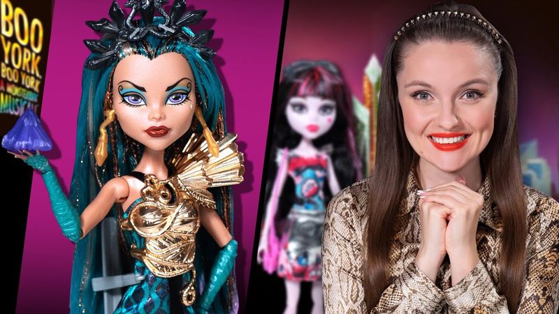 После 6 ЛЕТ В КОРОБКЕ😱 Распаковка Nefera & Draculaura Boo York Monster High: обзор-сравнение