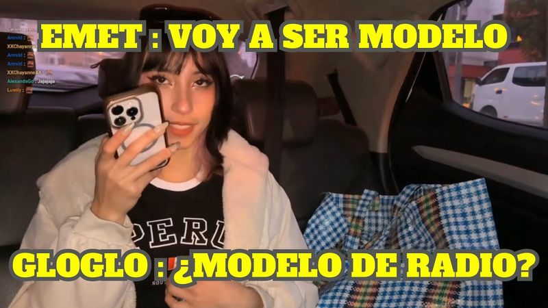 EMETSUKI LE DICE A GLOGLO QUE SERÁ MODELO