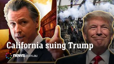 California to sue Trump over 'manufactured' LA chaos