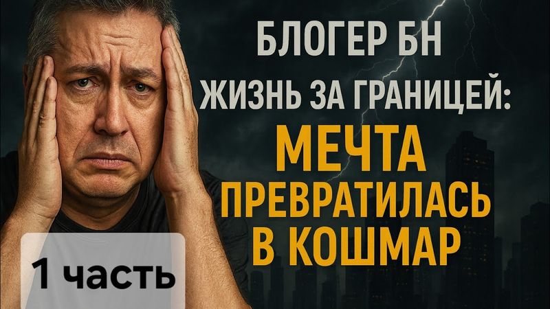Блогер БН. Жизнь за границей: мечта превратилась в кошмар