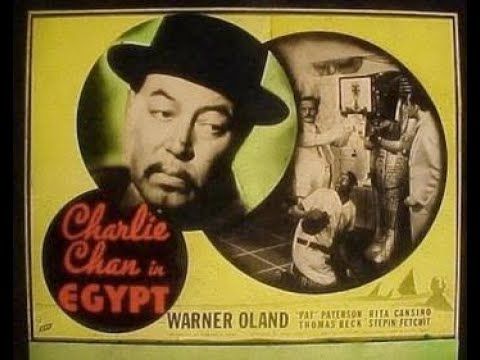 Warner Oland in "Charlie Chan in Egypt" (1935) - feat. Rita Hayworth & Stepin Fetchit
