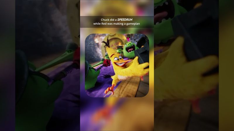 Chuck⚡ #angrybirds #movie #shorts #memes