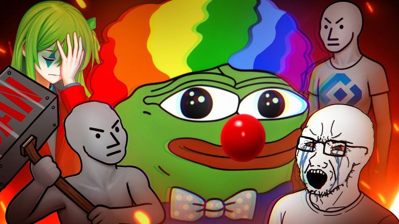 Клоунская БОРЬБА с МЕМАМИ