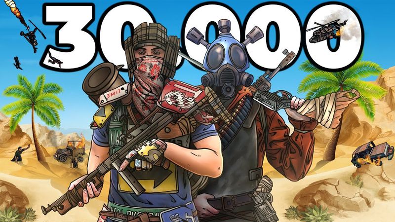 RUST - САМОЕ ЭПИЧНОЕ ДУО 30.000 ЧАСОВ в РАСТ