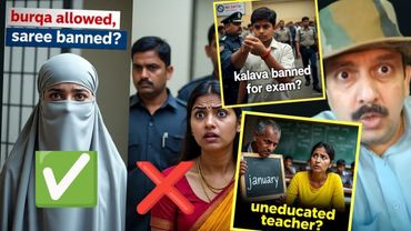 Religion & Dress Bias in Exams? Rajput Girl, Kalawa Ban & uneducated Bihar Teacher | Nitin Shukla