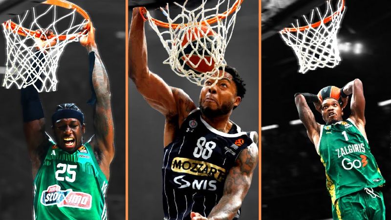 The BEST DUNKS of 2024-25 Season In Europe