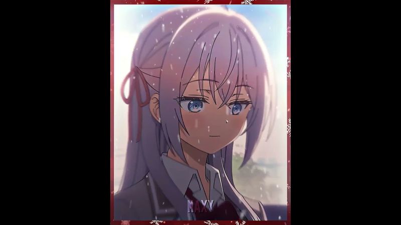 Alya Christmas vibe🎄 - Last Christmas anime edit❄️