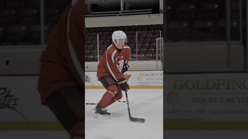 Workin on the skills with OHL players at Peterborough Petes - Nicholas Lang skills coaching