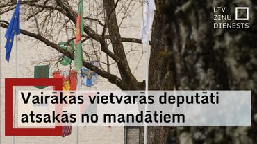 Ievēlētie pašvaldību deputāti noliek deputātu mandātus