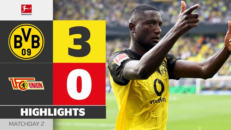 Guirassy Leads Dortmund To Victory!! | BORUSSIA DORTMUND - UNION BERLIN | Highlights | Bundesliga