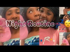 Night routine 💤😴/sick 😷