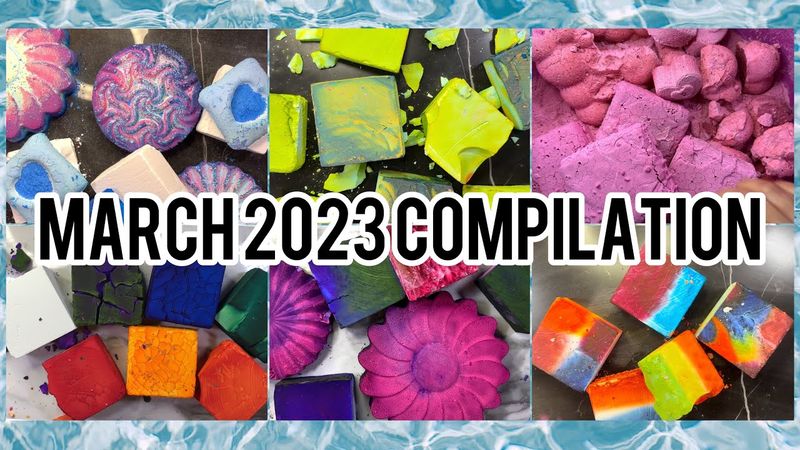 SOFT GYM CHALK CRUMBLE COMPILATION | MARCH 2023 | ODDLY SATISFYING | SLEEP AID