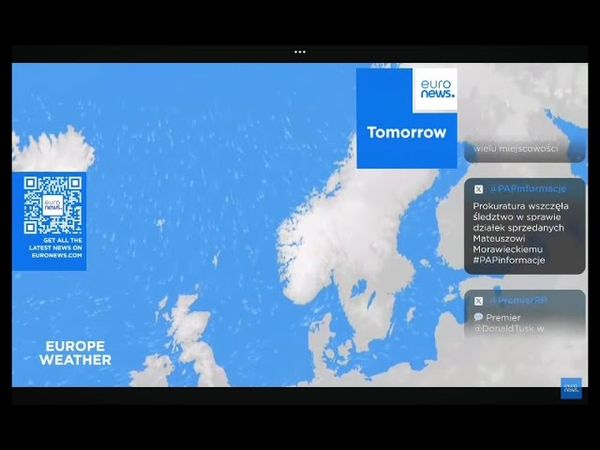 Euronews Polska - Pogoda w Europie - 2025-02-03