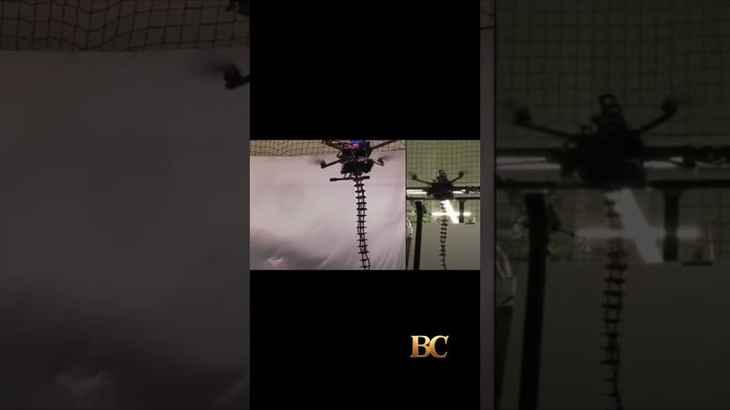 Aerial robot with ‘elephant trunk’ developed for complex mid-air manipulation tasks