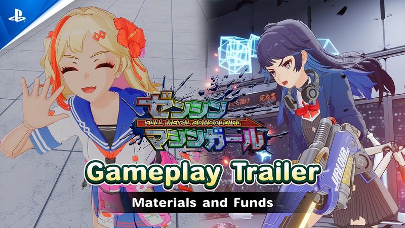 Full Metal Schoolgirl - Materials and Funds Gameplay Trailer | PS5 Games