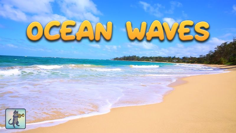 10 Hours of Ocean Wave Sounds 🌊 White Noise for Sleeping, Studying & Relaxing