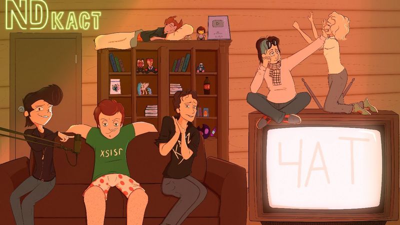 Аццкая Туса с командой дубляжа!!!