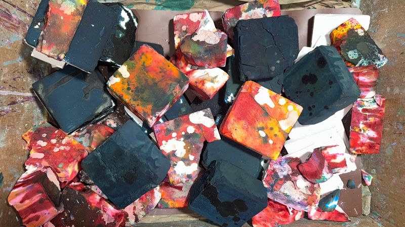 Dyed ⚡️😶‍🌫️❣️BSN Crush Crispy + Buttery 👀 Crush Box✨Meditation ASMR Session #satisfying