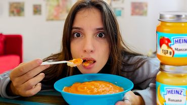 Comiendo SOLO Comida de BEBE por 3 Días