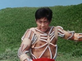 最高の戦い。背が高くて筋肉質なレッドレンジャー。五星戦隊ダイレンジャーbest battle. tall muscular red ranger. sentai dairanger27