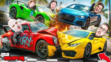 ОПАСНЫЕ ГОНКИ на ВЫБЫВАНИЕ! 5 УЧАСТНИКОВ vs 4 ИСПЫТАНИЯ vs 1 ПРИЗ! КТО ДОЙДЕТ ДО КОНЦА? (GTA 5 RP)