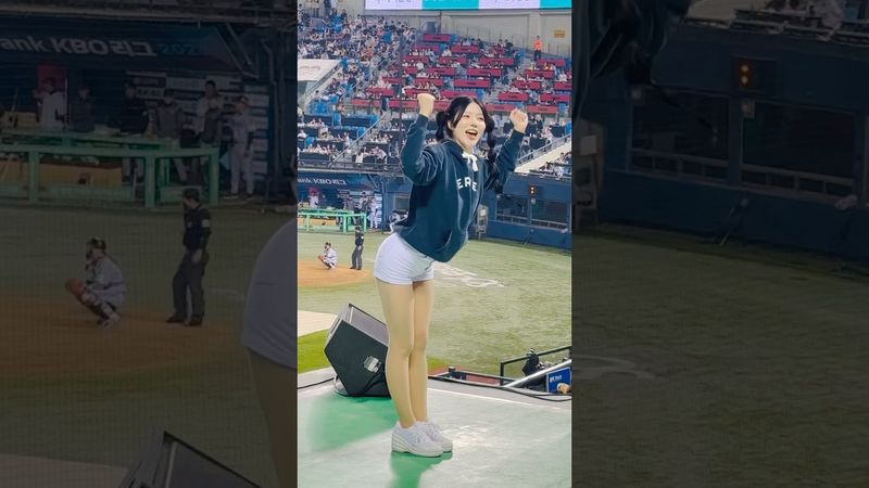 파로마 가구가 생각나는 송성문 응원가 #윤지나 #윤지나치어리더#키움히어로즈 #키움히어로즈치어리더